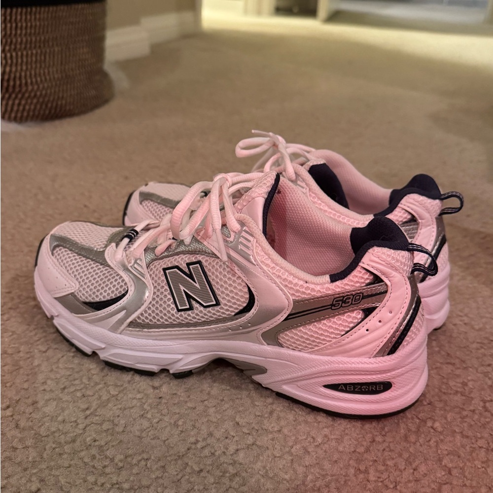 New Balance 530 White and silver Sneakers